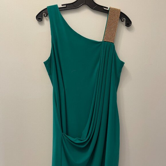Green Cocktail Dress - Picture 2 of 4